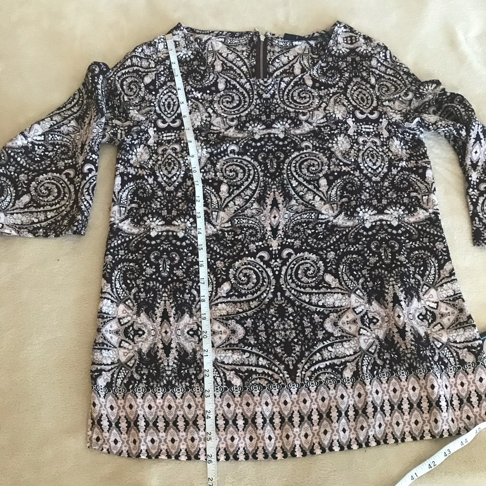 Cynthia Rowley Paisley Tunic Blouse - Size S - Picture 10 of 11